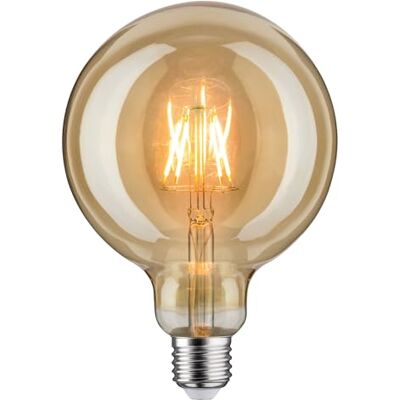 Paulmann 28403 LED lamp vintage Globe 125 6,5W verlichtingsmiddel goud decolamp verlichting 1700 K E27 Paulmann 28403 LED lamp vintage Globe 125 6,5W verlichtingsmiddel goud decolamp verlichting 1700 K E27