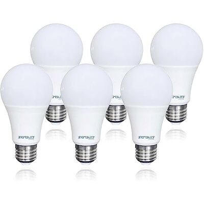 SIGMALED LIGHTING 6-Pack LED Lamp E27 9W - Natuurlijke witte 4000K - 810lm - E27 fitting - Druppel A60 SIGMALED LIGHTING 6-Pack LED Lamp E27 9W - Natuurlijke witte 4000K - 810lm - E27 fitting - Druppel A60