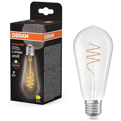 Osram Vintage Edison LED Lamp - Warm White - Vintage Edison stijl - LED Lamp Osram Vintage Edison LED Lamp - Warm White - Vintage Edison stijl - LED Lamp