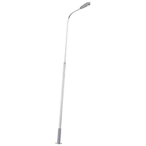 ZEELYDE 20 Stuks Modelspoor 10Cm Lantaarnpaal Straatverlichting HO Schaal 1:87 LED 3V 08 Enkele Wit