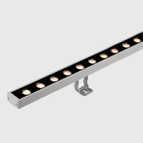 LSQXSS LED-wallwasher buitenmuurverlichting lijnlicht, DC24V techniek laagspanning lang strip lineair licht, waterdicht wandbalklicht, wandlamp voor tuin en brug