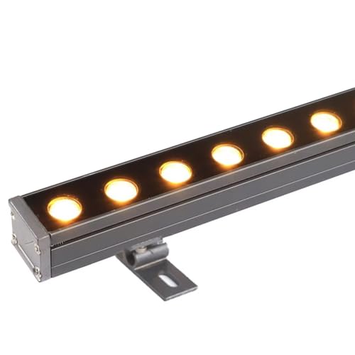 LSQXSS 39 inch muurverlichting, 24V buitenmuurtechniekverlichting, 2200K-6000K lineair striplicht voor tuin, brug en binnenplaats, 36W waterdicht wandbalklicht