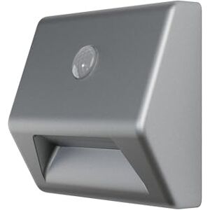 OSRAM NIGHTLUX Stair trapverlichting, zilver, bewegingsmelder, IP54, op batterijen, 4000 K koudwit, ideaal voor trappen en gangen OSRAM NIGHTLUX Stair trapverlichting, zilver, bewegingsmelder, IP54, op batterijen, 4000 K koudwit, ideaal voor trappen en gangen