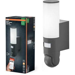 OSRAM SMART+ buitenwandlamp met regelbare HD-camera, bewegingsdetector en WiFi-bediening, IP44-bescherming, voor entree en terras OSRAM SMART+ buitenwandlamp met regelbare HD-camera, bewegingsdetector en WiFi-bediening, IP44-bescherming, voor entree en terras