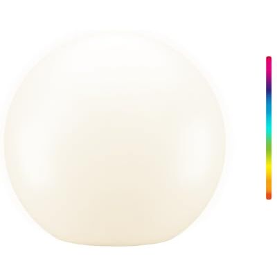 goobay Ledbol op zonne-energie, 35 cm, RGB-lichtbal voor buiten, winterbestendig, IP54, weerbestendig, zonnelamp, decoratieve lamp voor terras, balkon, tuin, sfeerverlichting met 10 lichtmodi en goobay Ledbol op zonne-energie, 35 cm, RGB-lichtbal voor buiten, winterbestendig, IP54, weerbestendig, zonnelamp, decoratieve lamp voor terras, balkon, tuin, sfeerverlichting met 10 lichtmodi en