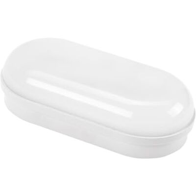 WatioWave Mini-LED-wandlamp, ovaal, 8 W, 4000 K, 820 lm, IP54 WatioWave Mini-LED-wandlamp, ovaal, 8 W, 4000 K, 820 lm, IP54