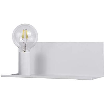 LUSSIOL 350017 wandlamp, 40 W, metaal LUSSIOL 350017 wandlamp, 40 W, metaal