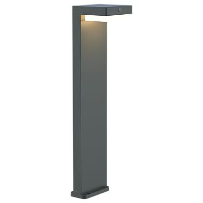 BOLD LED-zonnelamp met geïntegreerde infraroodbewegingssensor (IP44-certificering, detectiehoek van 100°, 55 uur autonomie, 2-in-1 oplaadoptie) Gun Grey IP44 buitenlamp met 180 lm helderheid USB & zonne-opladen warm wit 3000K inclusief grondpen 5W LED z BOLD LED-zonnelamp met geïntegreerde infraroodbewegingssensor (IP44-certificering, detectiehoek van 100°, 55 uur autonomie, 2-in-1 oplaadoptie) Gun Grey IP44 buitenlamp met 180 lm helderheid USB & zonne-opladen warm wit 3000K inclusief grondpen 5W LED z