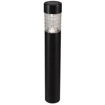WELL HOME MOBILIARIO & DECORACIÓN Well Home solarlamp, antraciet, Ø 7,5 x 57 cm, roestvrij staal, met warmwitte LED WELL HOME MOBILIARIO & DECORACIÓN Well Home solarlamp, antraciet, Ø 7,5 x 57 cm, roestvrij staal, met warmwitte LED