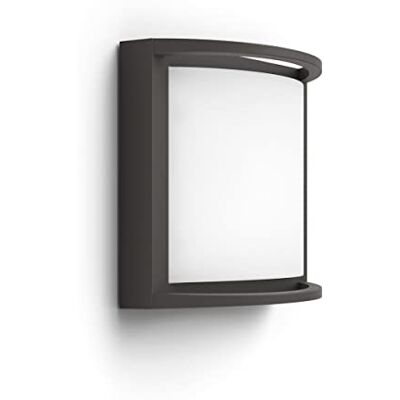 Philips Samondra Wandlamp - Buitenwandlamp - Grijs Philips Samondra Wandlamp - Buitenwandlamp - Grijs