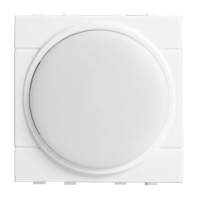 IXTRIMA Led-inbouwlamp, 2 modules met klikknop, koud wit 6000 K, compatibel met BTicino Living, wit IXTRIMA Led-inbouwlamp, 2 modules met klikknop, koud wit 6000 K, compatibel met BTicino Living, wit