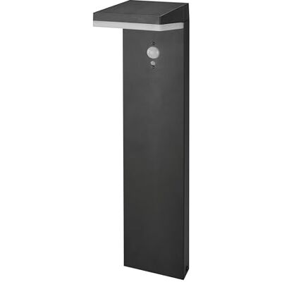 EMOS Led-vloerlamp op zonne-energie Verea met bewegingsmelder voor huis en tuin, waterdichte zonnelamp met sensor, helderheid 460 lm, warmwit, behuizing van aluminium voor vloermontage EMOS Led-vloerlamp op zonne-energie Verea met bewegingsmelder voor huis en tuin, waterdichte zonnelamp met sensor, helderheid 460 lm, warmwit, behuizing van aluminium voor vloermontage