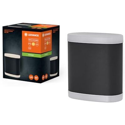 LEDVANCE ENDURA STYLE DALLAS buitenlamp, wandlamp, donkergrijs, snelle en eenvoudige installatie, beschermingsklasse IP44 LEDVANCE ENDURA STYLE DALLAS buitenlamp, wandlamp, donkergrijs, snelle en eenvoudige installatie, beschermingsklasse IP44