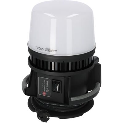 Brennenstuhl Professional Multi Battery LED 360° Hybride Bouwlamp 12050 MH (12000lm, IP54, LED werklamp compatibel met 18V batterijen van 10 fabrikanten, 5m, zonder batterij, Engineered in Germany) Brennenstuhl Professional Multi Battery LED 360° Hybride Bouwlamp 12050 MH (12000lm, IP54, LED werklamp compatibel met 18V batterijen van 10 fabrikanten, 5m, zonder batterij, Engineered in Germany)