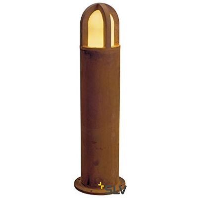 SLV staand armatuur RUSTY CONE 70 / buitenverlichting voor wegen, wanden, ingangen, led outdoor tuinlamp / E27 IP54 11 W roest SLV staand armatuur RUSTY CONE 70 / buitenverlichting voor wegen, wanden, ingangen, led outdoor tuinlamp / E27 IP54 11 W roest