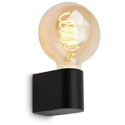 Briloner Nordico Flamo Zwarte Wandlamp - Badkamer IP44 Briloner Nordico Flamo Zwarte Wandlamp - Badkamer IP44