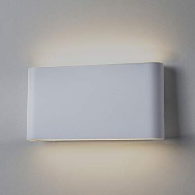 LUSSIOL Cosy E350041 Wandlamp, metaal, 5 W, wit LUSSIOL Cosy E350041 Wandlamp, metaal, 5 W, wit