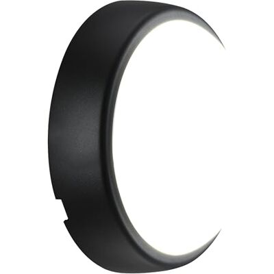 Luceco ebe5r40 – 01 patrijspoort IP54 – 5,5 W-450 lm-4000 K, kunststof/polycarbonaat, 5,5 W, wit en zwart, diameter 160 mm Luceco ebe5r40 – 01 patrijspoort IP54 – 5,5 W-450 lm-4000 K, kunststof/polycarbonaat, 5,5 W, wit en zwart, diameter 160 mm