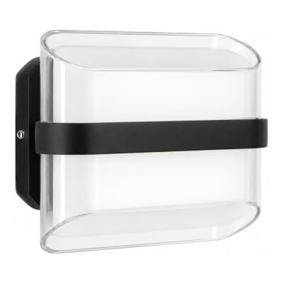 M Ledme Arrow led-wandlamp, 10 W, warmwit, 3000 K, 920 lm, stralingshoek van 180 graden, waterdicht IP54, ideaal voor buitenverlichting in de tuin, terras, gevel of entree M Ledme Arrow led-wandlamp, 10 W, warmwit, 3000 K, 920 lm, stralingshoek van 180 graden, waterdicht IP54, ideaal voor buitenverlichting in de tuin, terras, gevel of entree