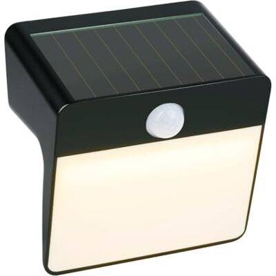 Grundig Solar Tuinverlichting Tuinverlichting op Zonne Energie met Bewegingssensor Warm Wit Licht voor Buiten IP44 Spatwaterdicht 6-8 Uur Oplaadtijd Zwart Grundig Solar Tuinverlichting Tuinverlichting op Zonne Energie met Bewegingssensor Warm Wit Licht voor Buiten IP44 Spatwaterdicht 6-8 Uur Oplaadtijd Zwart