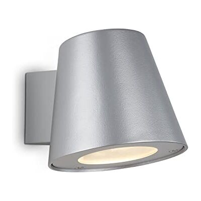 Briloner Leuchten LED-lichtlamp IP44, LED-lamp, 4000 K, neutraal wit, 4,9 W, zilver, 95 x 110 x 140 mm (L x B x H) Briloner Leuchten LED-lichtlamp IP44, LED-lamp, 4000 K, neutraal wit, 4,9 W, zilver, 95 x 110 x 140 mm (L x B x H)