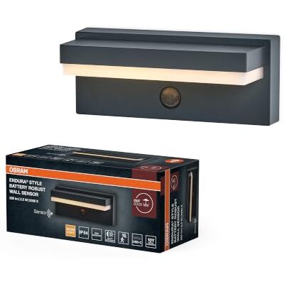 OSRAM ENDURA STYLE USB ROBUST SENSOR Wall IP54 USB Dark Grey OSRAM ENDURA STYLE USB ROBUST SENSOR Wall IP54 USB Dark Grey