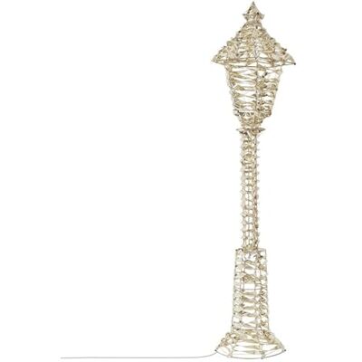 WELL HOME MOBILIARIO & DECORACIÓN Well Home Lantaarn met gouden frame, 34 x 34 x 150 cm WELL HOME MOBILIARIO & DECORACIÓN Well Home Lantaarn met gouden frame, 34 x 34 x 150 cm