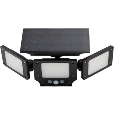 Monkey Ladder Drievoudige led-zonnelamp met schemer- en bewegingssensor, 360 lm, 6500 K, ideaal voor efficiënte buitenverlichting. Monkey Ladder Drievoudige led-zonnelamp met schemer- en bewegingssensor, 360 lm, 6500 K, ideaal voor efficiënte buitenverlichting.