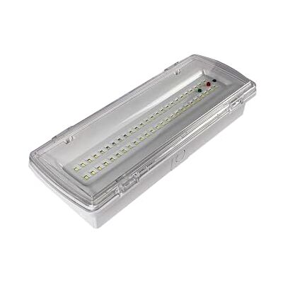 tempo di saldi Led-noodlamp, zwart, outdoor, IP65, 3,5 W, 400 lm, 3 uur autonomie tempo di saldi Led-noodlamp, zwart, outdoor, IP65, 3,5 W, 400 lm, 3 uur autonomie
