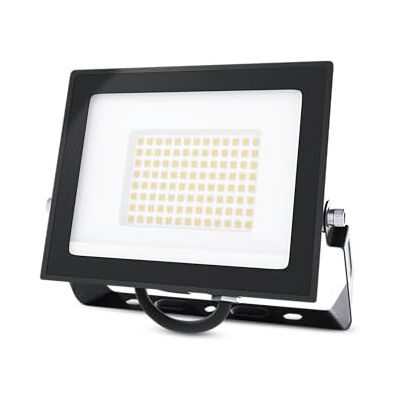 Garza Basic 75 W led-spot voor buiten, 6750 lumen, 6500 K koud licht, IP65, klein en licht, 120° hoek, wand- of plafondmontage, regen- en stofbestendig Garza Basic 75 W led-spot voor buiten, 6750 lumen, 6500 K koud licht, IP65, klein en licht, 120° hoek, wand- of plafondmontage, regen- en stofbestendig