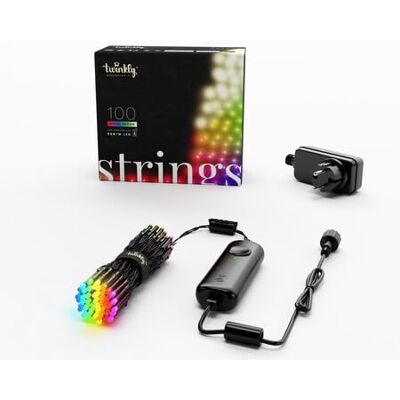 Twinkly Strings RGB Kerstverlichting - 8m 100 LEDs Twinkly Strings RGB Kerstverlichting - 8m 100 LEDs