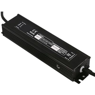 Brightium Waterdichte led-voeding IP67, 60 W, 24 V/2,5 A, ideaal voor buitenverlichting en elektrische systemen in vochtige omgevingen. Brightium Waterdichte led-voeding IP67, 60 W, 24 V/2,5 A, ideaal voor buitenverlichting en elektrische systemen in vochtige omgevingen.