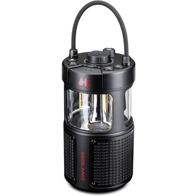 MIDLAND ER LANTERN LED-lantaarn met bluetooth-luidspreker MIDLAND ER LANTERN LED-lantaarn met bluetooth-luidspreker