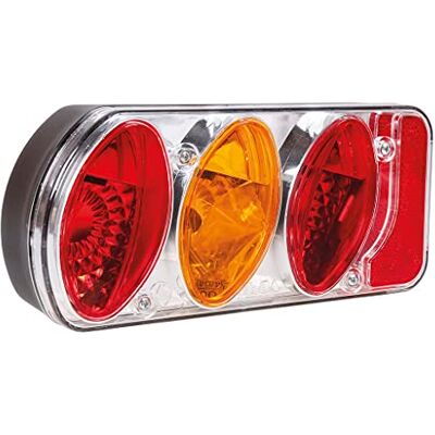 OROK Lantaarn met 5 functies, verchroomd, links OROK Lantaarn met 5 functies, verchroomd, links