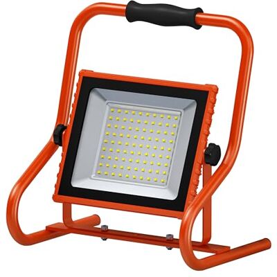 OSRAM op batterijen werkende werklamp R-Stand 30W 4000K in oranje met aluminium behuizing, IP44 bescherming, voor renovatie, kelders en garages OSRAM op batterijen werkende werklamp R-Stand 30W 4000K in oranje met aluminium behuizing, IP44 bescherming, voor renovatie, kelders en garages