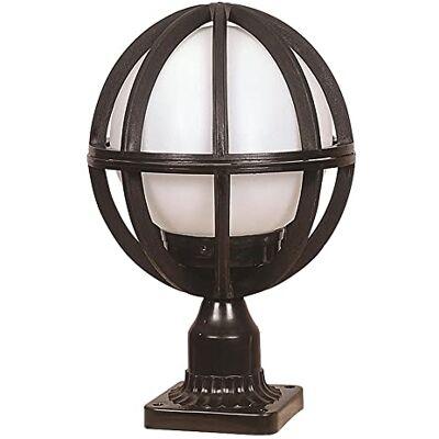 WELL HOME MOBILIARIO & DECORACIÓN Vloerlamp, recht, voor buiten, ABS, zwart, 23 x 23 x 38, sokkel en 27 max. 60 W WELL HOME MOBILIARIO & DECORACIÓN Vloerlamp, recht, voor buiten, ABS, zwart, 23 x 23 x 38, sokkel en 27 max. 60 W