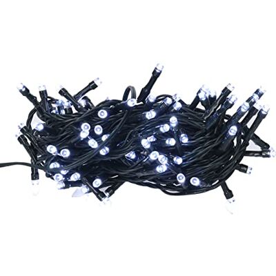Vacchetti Giuseppe Lichtsnoer met 300 leds, koudwit, 18 m lang, binnen/buiten met controller Vacchetti Giuseppe Lichtsnoer met 300 leds, koudwit, 18 m lang, binnen/buiten met controller