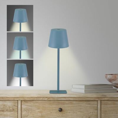 BEPER P207ILI200 Oplaadbare tafellamp, snoerloze LED-lamp, dimbaar, voor binnen en buiten, tot 12 uur, inclusief USB Type-C. BEPER P207ILI200 Oplaadbare tafellamp, snoerloze LED-lamp, dimbaar, voor binnen en buiten, tot 12 uur, inclusief USB Type-C.