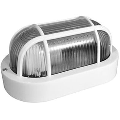 Levitantes Ovale wandlamp, kunststof, wit, 60 W Levitantes Ovale wandlamp, kunststof, wit, 60 W