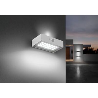 Monkey Ladder Led-wandlamp op zonne-energie, 3 W, 3000 K, 350 lm, IP65, ideaal voor buitenverlichting en tuinen. Monkey Ladder Led-wandlamp op zonne-energie, 3 W, 3000 K, 350 lm, IP65, ideaal voor buitenverlichting en tuinen.