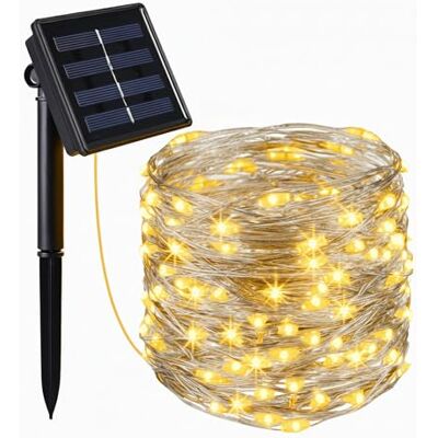 Lumisky YOGY CURTAIN Lichtsnoer op zonne-energie, 100 leds, warmwit, 100, 4 m x 1 m, 8 modi Lumisky YOGY CURTAIN Lichtsnoer op zonne-energie, 100 leds, warmwit, 100, 4 m x 1 m, 8 modi