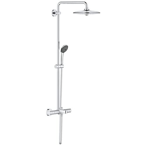 Grohe 27860001 Vitalio Joy Systeem 180 Douchesysteem met Badthermostaat