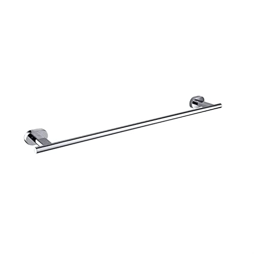 KETTEL Badkameraccessoires, chroom gepolijste badkamerbeslag, gouden houder badkameraccessoires, aan de muur gemonteerde badkamerrekaccessoire, armaturen (Color : Single Towel Bar)