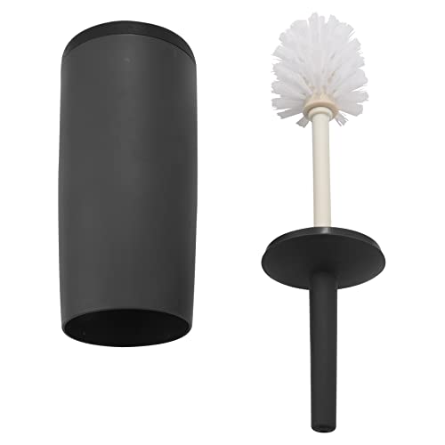 Bureau Toiletborstels en -houders toiletborstel met houder zwart voor badkamers modern design toiletborstel met deksel lang