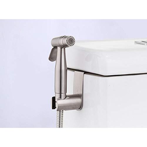 FEAOTY Bidet Faucets Two Function Toilet Bidet Sprayer Set Kit Stainless Steel Hand Bidets Faucet For Bathroom Sprayer Shower