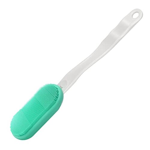 Beaupretty Elektrische Borstel Elektrische Scrubber Bad Borstel Elektrische Bad Scrubber Elektrische Back Skin Borstel Elektrische Rugborstel Scrubber Bad Scrubber Silicagel