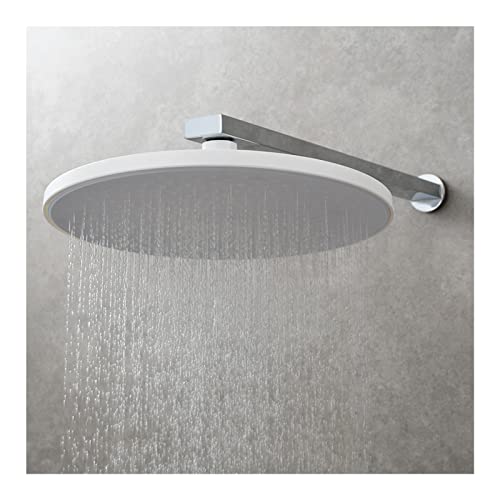 YangMY 10" regendouchekop, ABS grote regendouchekoppen, hogedruk waterval full body douchekop voor badkamer, wit