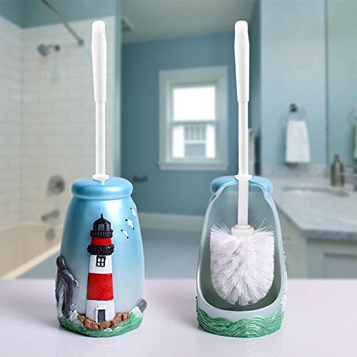 Treimboover Toiletborsteltoiletborstels Toiletborstelgarnituur Base Badkamer Accessoires Toilet Long Handle Ball Type Vuurtoren Cleaning Decontaminatie