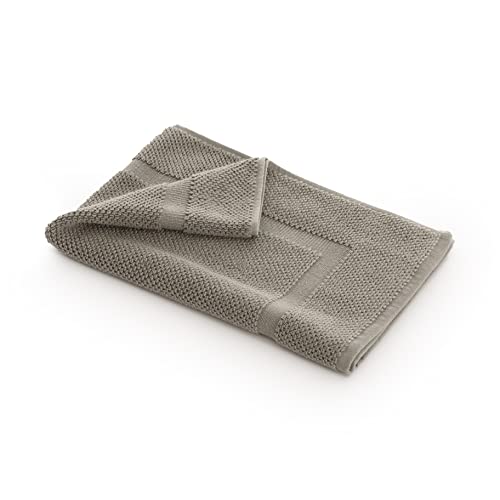 BL BELUM Belum   Badmat van 100% gekamd katoen, 650 g. Army Green 50 x 80 cm, antislip, badkamertapijt, badkamertapijt, badkamertapijt