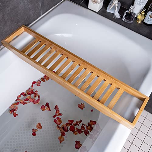 Chill House Badkuipplaat, badkuipdienblad van bamboe, houten badplank, badplank, badplank, badkuipstandaard, badplank, badplank